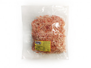 Горбуша стейк: Кальмар стружка со вкусом краба (розовая)