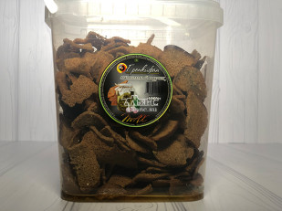 Лакедра: Ведро Ржаные гренки с малосольным огурчиком