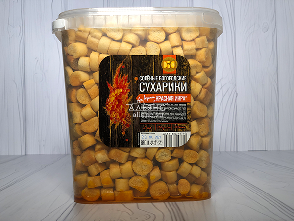 Сухарики с красной икрой в Наро-Фоминске