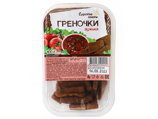 Сурские гренки с Аджикой (100 гр) в Наро-Фоминске