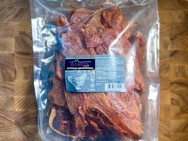 Мясо (АЛЬЯНС) вяленое курица 500гр "С халапеньо" в Наро-Фоминске