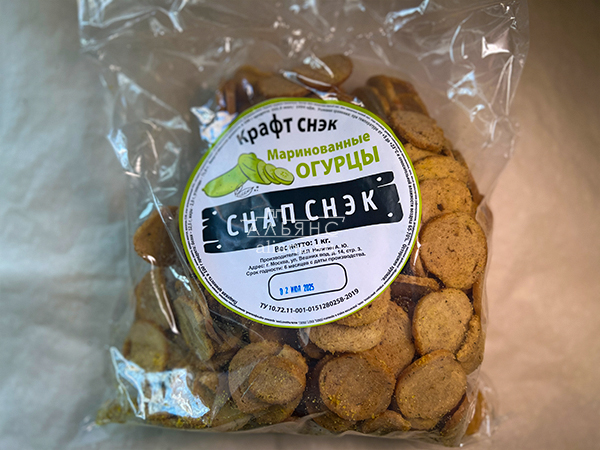 Снапсы ПШЕНИЧНЫЕ "Маринованные огурцы" в Наро-Фоминске
