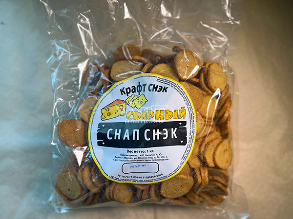 Снапсы ПШЕНИЧНЫЕ "Сыр" в Наро-Фоминске