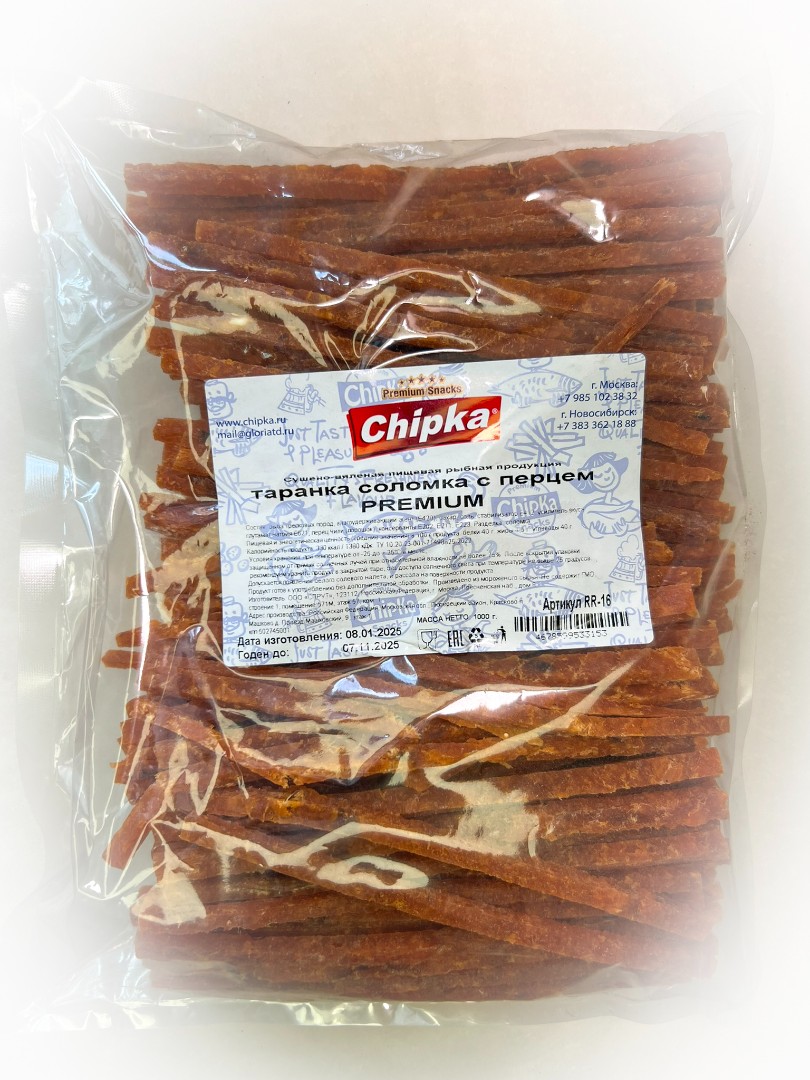 Таранка с перцем (соломка) (Chipka ПРЕМИУМ) в Наро-Фоминске
