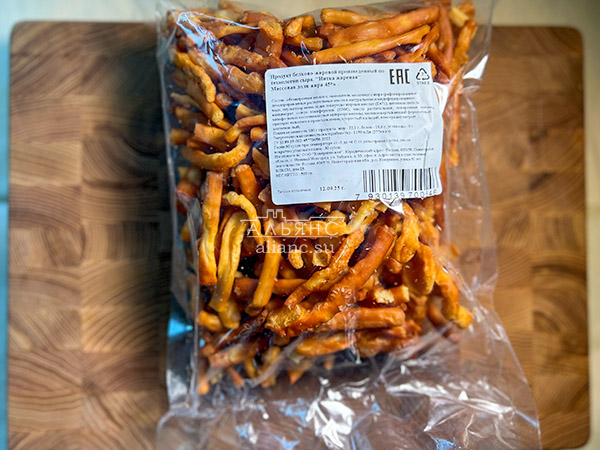 Нитка ЖАРЕНАЯ  Oktobersnack1 кг (сырный продукт) в Наро-Фоминске