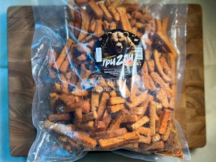 Рыба горячего копчения: Соломка ржаная со вкусом Бекон