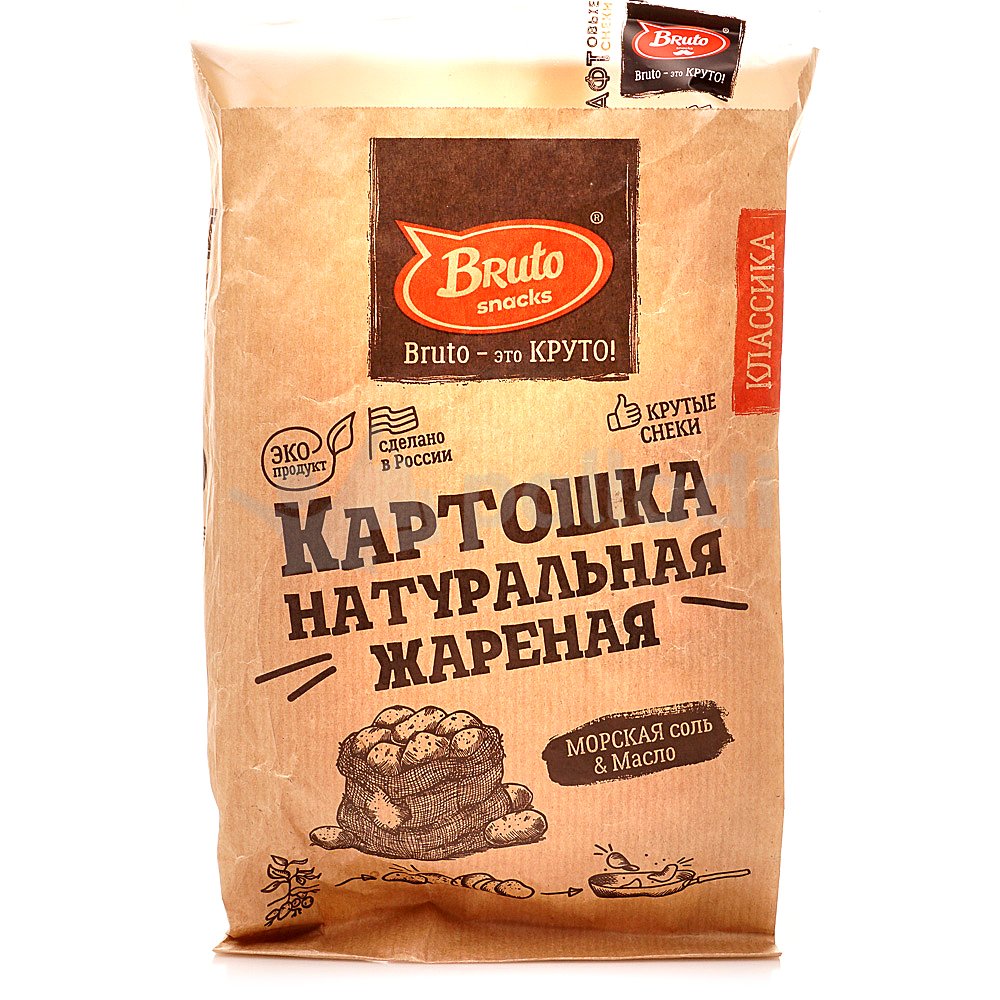 Картофель «Бруто» с солью 70 гр. в Наро-Фоминске