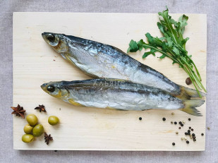 Лосось соломка (фарш): Ряпушка вяленая